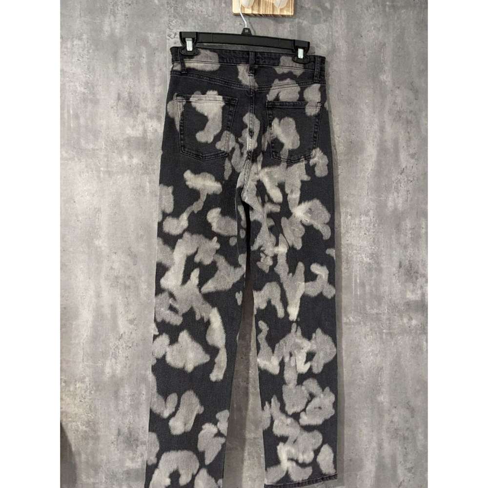 Women's Wild Fable Super High Rise Straight Jeans - Size 6 - Black/Gray - Picture 6 of 9